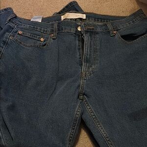 Signature by Levi Strauss Relaxed Blue Jeans